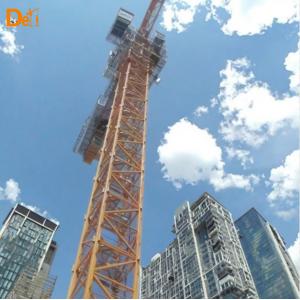 Quality Used City Lifting Tower Cranes 6 Tons XCMG 6012 Flat Head Tower Crane For Construction for sale