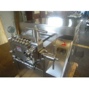 Blending Tank 5000L/H Milk Dairy Homogenizer Two Stage