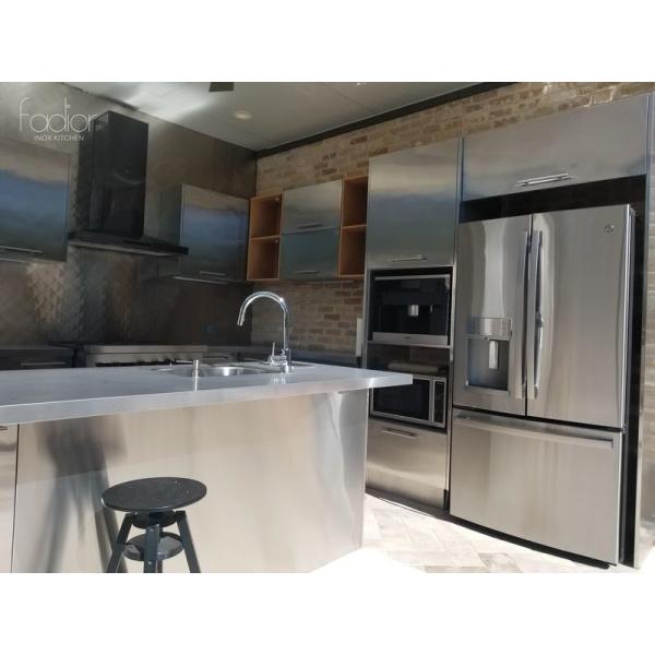 OEM Outdoor Kitchen Stainless Steel Sink Cabinet With Integrated Modern