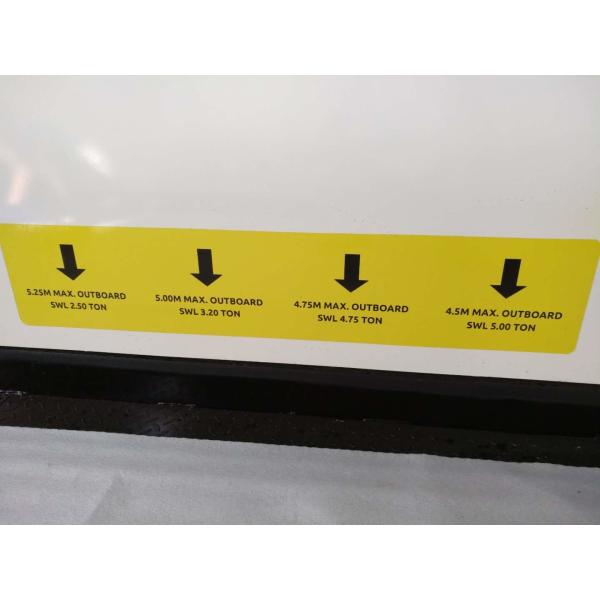 Buy Retractable Crane Loading Deck , 5000kg Material Lift Platform at wholesale prices