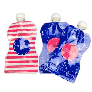 Customized Logo Food CMYK Printing Spout Bags Packaging