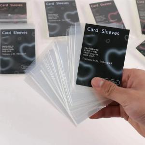 Standard Plastic Card Sleeves Customize Fashion Design