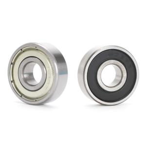 Industrial Machinery 6302-2RS Bearing , 15x42x13 Bearing With Rubber Seals