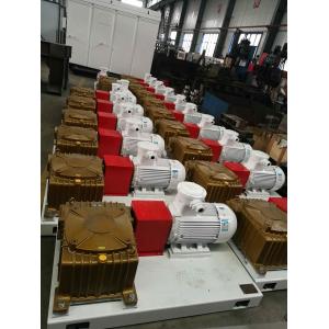 Quality Carbon Steel Oilfield Helical Worm Geared Drilling Mud Tank Agitator for sale