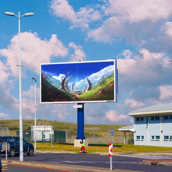 Front Service Outdoor Led Advertising Screen P10mm 320x320mm Module