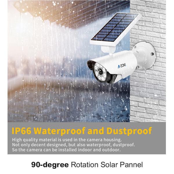 Spy Camera Case Solar Led Motion Sensor Light , Solar Panel Security Light