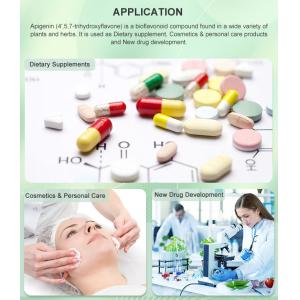 Herbal Extract Apigenin Bulk Powder 98% For Anxiety Relief High Purity