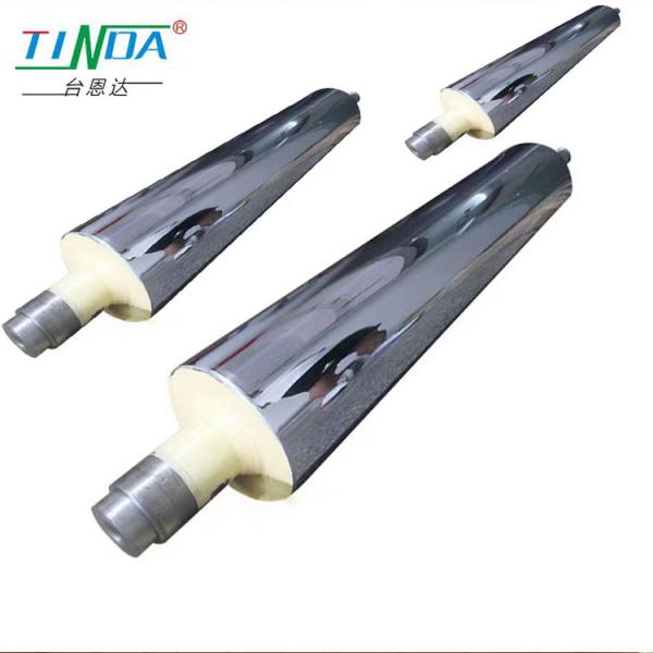 Buy Low Vibration Level Industrial Metal Roller with Mirror Surface at wholesale prices