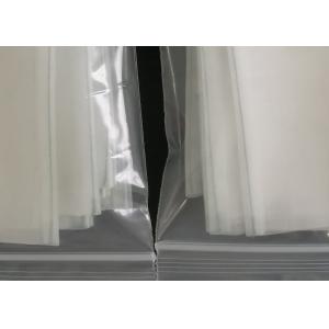 Empty Silk Tea Bags / Unbleached Tea Bags 90 Micron Aperture Food Grade