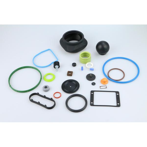 Customization Color NBR FKM EPDM Silicone Flsilicone Ffkm OEM Rubber Parts