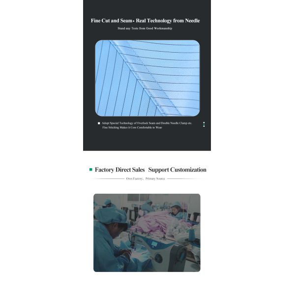 Anti-Static ESD Cleanroom Coverall with Adjustable Waist and Zipper Fasten for Surface Resistance 106-107Ohm