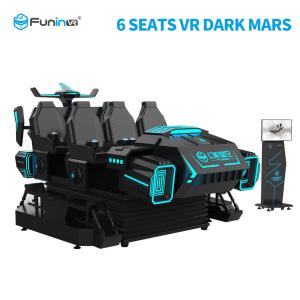 Attractive 6 Seats VR Cinema Theater 6 Seats 9D VR Simulator Dark Mars