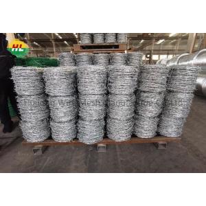 3'' Spacing Galvanized Barbed Wire For Farm Fencing Applicated