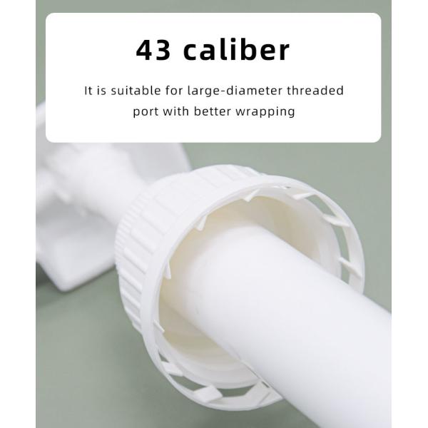 15 / 30cc Dosage Square Head Plastic Sauce Dispenser Pump For Ketchup 38mm 43mm