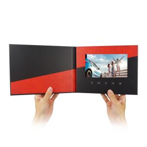 bespoke design print 4.3 inch LCD Video Brochures for Education and Training