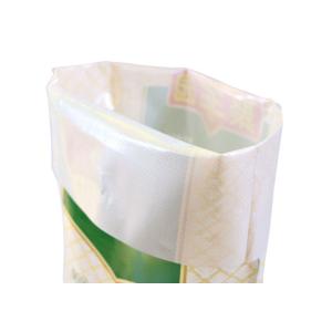Die Cut Handle Wheat Flour Packaging Bags Transparent Material Laminated