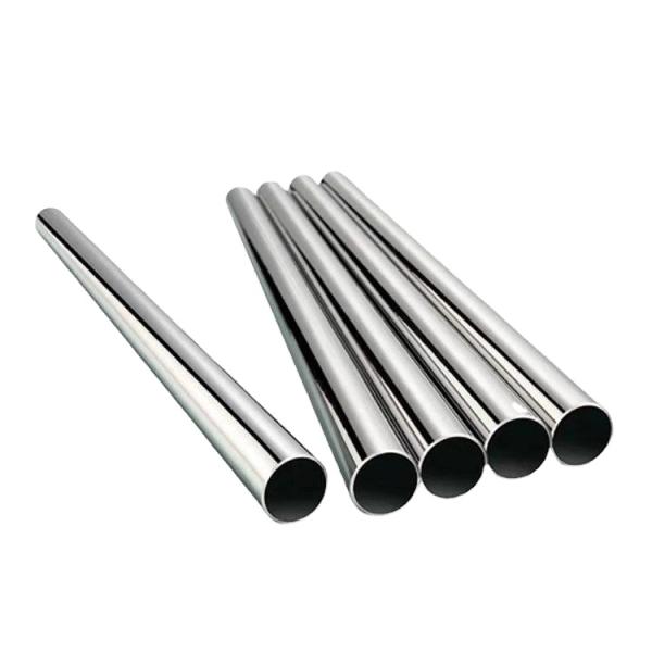 Buy Thickness 0.5 - 50mm SS Steel Pipes With BA Surface Finish Round Shape at wholesale prices