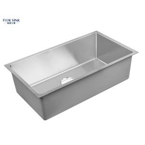 Stainless Steel 304 Commercial Double Bowl Sink Quality Soundproofing Structure