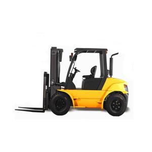 China 5 Ton 25 Ton FD50T Diesel Powered Forklift With Paper Roll Clamp on sale