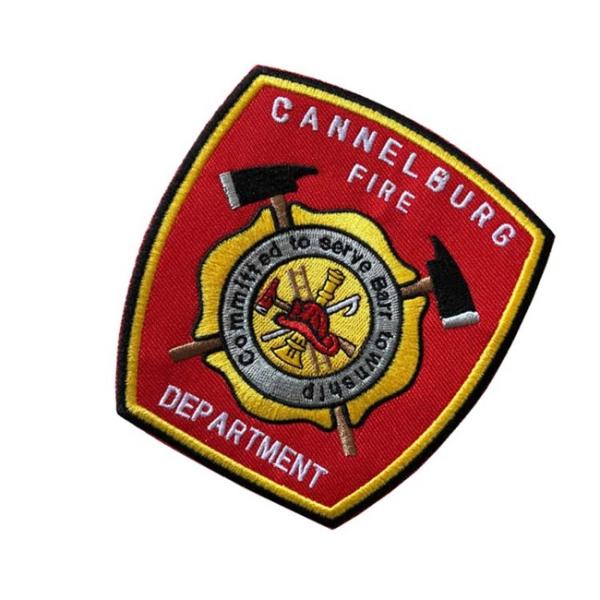 OEM 75% Embroidery Fire Department Patches Woven US Army Patch