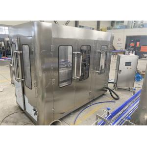 6000CPH Fruit Juice Canning Line , Coconut Water Aluminum Can Filling And