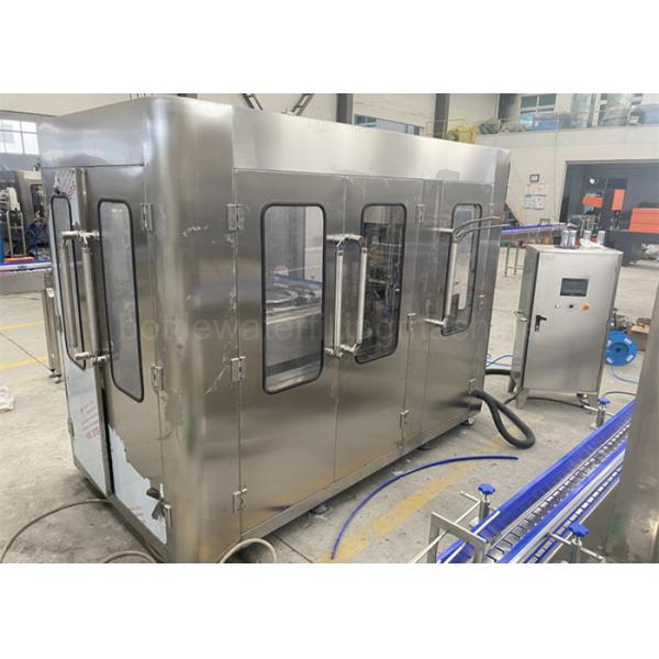 6000CPH Fruit Juice Canning Line , Coconut Water Aluminum Can Filling And