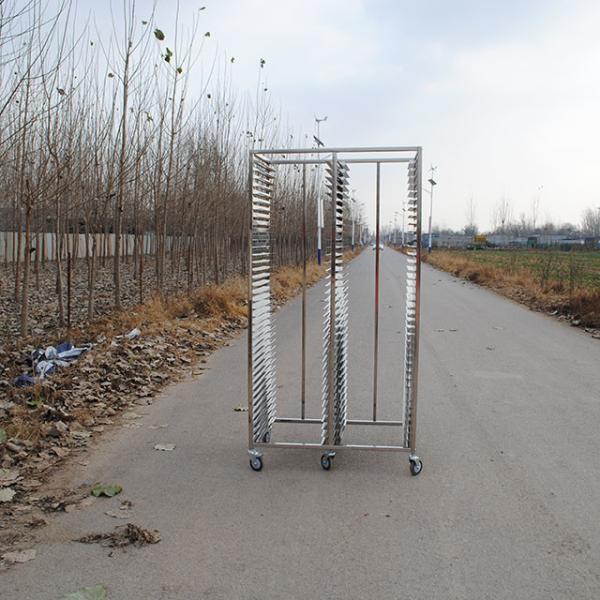 Buy 15Trays Detachable Cooling Trolley For Bakery For Cooling steel tray trolley at wholesale prices