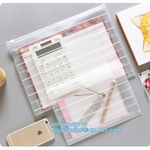 biodegradable pvc plastic slider zipper bag, packaging supplies vinyl slider