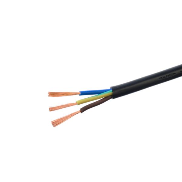 PVC Insulation and Sheathed Wire VDE Stranded Kabel H05vv f 1.5 Mm2 2.5mm2 4mm2 6mm2 Multicore Cable for Industrial Needs