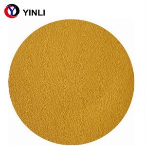 100 Grits Automotive Aluminum Sanding Disc 125mm 5 Inch Yellow