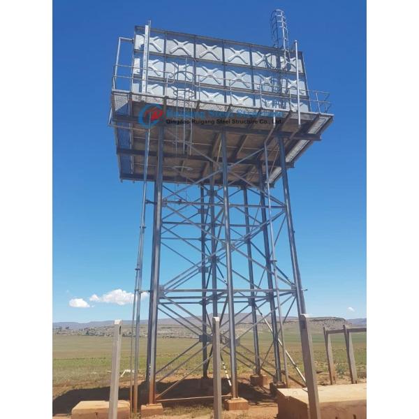 Customized Size And Height Hot Dip Galvanized Steel Structure Frame Elevated