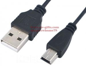 Quality NEW Mini USB 2.0 A Male to Mini 5 Pin B Charge Data Cable Adapter For MP3 Mp4 Player Digital Camera phone for sale