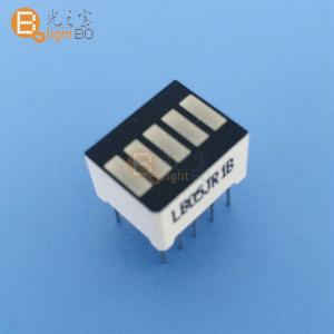 RED color Anode five segment led light bar segment led display for battery