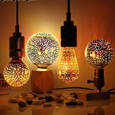 Heart Star Pineapple Special Shape Filament LED Lights