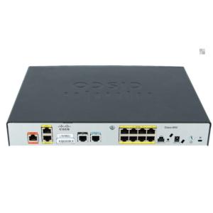 Router CISCO891-K9 Cisco 891 GigaE SecRouter 2 WAN Ports 8 X 10/100 LAN Ports