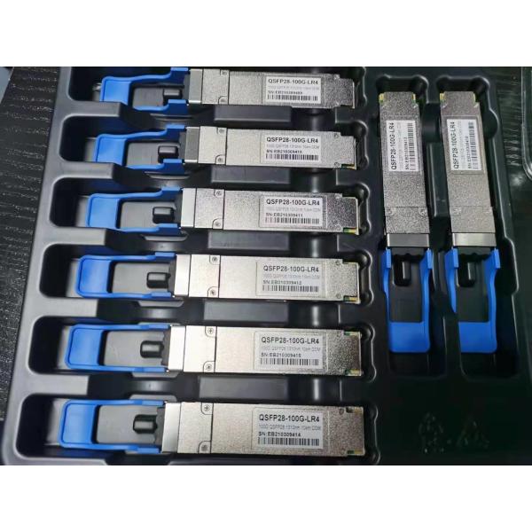 100GBASE-LR4 QSFP28 1310nm Optical Transceiver Module LC Duplex