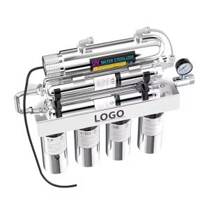 China Convenient Installation Stainless Steel 6 Stage UV sterilization Water Filter Customizable Whole House Water Filter on sale
