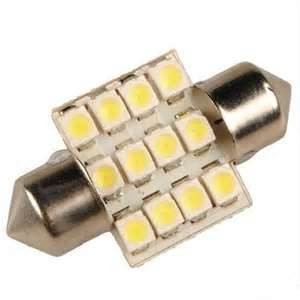 Long lifetime White 1w 24 V LED Car License Plate Dome Interior Lamps / Lights