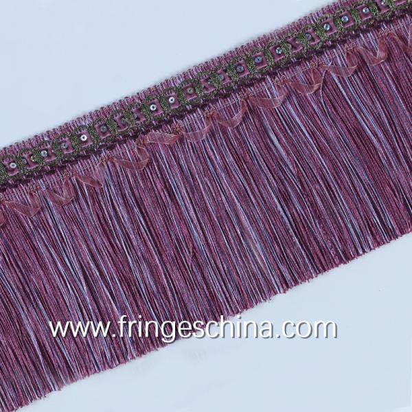 Latest decorative OEM custom design tassel fringe for curtain cushion trimmings