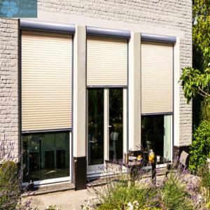 65kg/M3 0.27mm Aluminum Automatic Window Shutters For Hotel