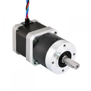 China 2 Phase Worm Gear Motor Angle Nema 17 1.8 Stepper Motor on sale