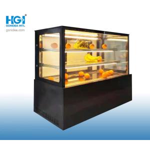 HGI 460L 580W Refrigerated Cake Display Showcase Fan Cooling