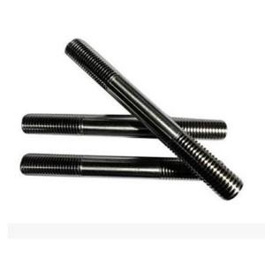 Black Double End Threaded Rod Carbon Steel 0.3 Meter ASTM/BSW/DIN 976