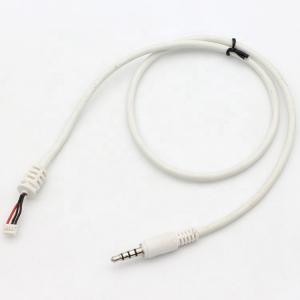 Custom White 3.5mm TRRS Audio DC Jack to JST Connector 2.0mm 2.54mm Pitch