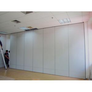 Banquet Hall Acoustic Operable Movable Partition Walls Malaysia Melamine Finish