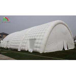 Quality Outdoor Large Inflatable Event Party Garage Hangar Shelter Tent Giant Blow Up Inflatable Tunnel Building for sale