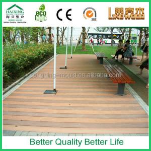 LIKEWOOD HS-01 ASA Capped Wood-Plastic Composite Flooring for Outdoor Environmen
