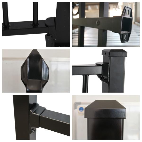 Power Coated Decorative Aluminium Fencing 1.5m Height