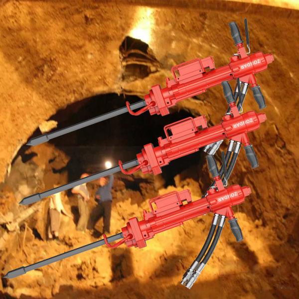 Buy 400Rpm Hydraulic Power Drill For Tunnel Pipeline Underground Construction at wholesale prices