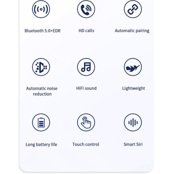 J18 ANC HiFi Wireless Sound Stereo True Wireless Headset Earbuds J18 Handsfree Earphones